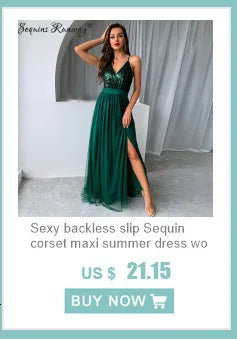 Sexy backless long prom bridesmaid party dresses for women 2026 elegant chiffon evening dress sequin maxi summer dress vestidos