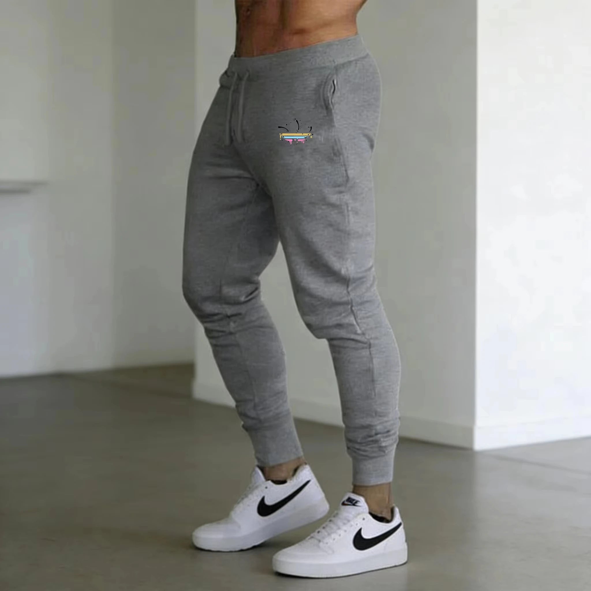 Jogger Sporty Man Pants Fitness Sports Pants Men Black Jogging Pants Men&