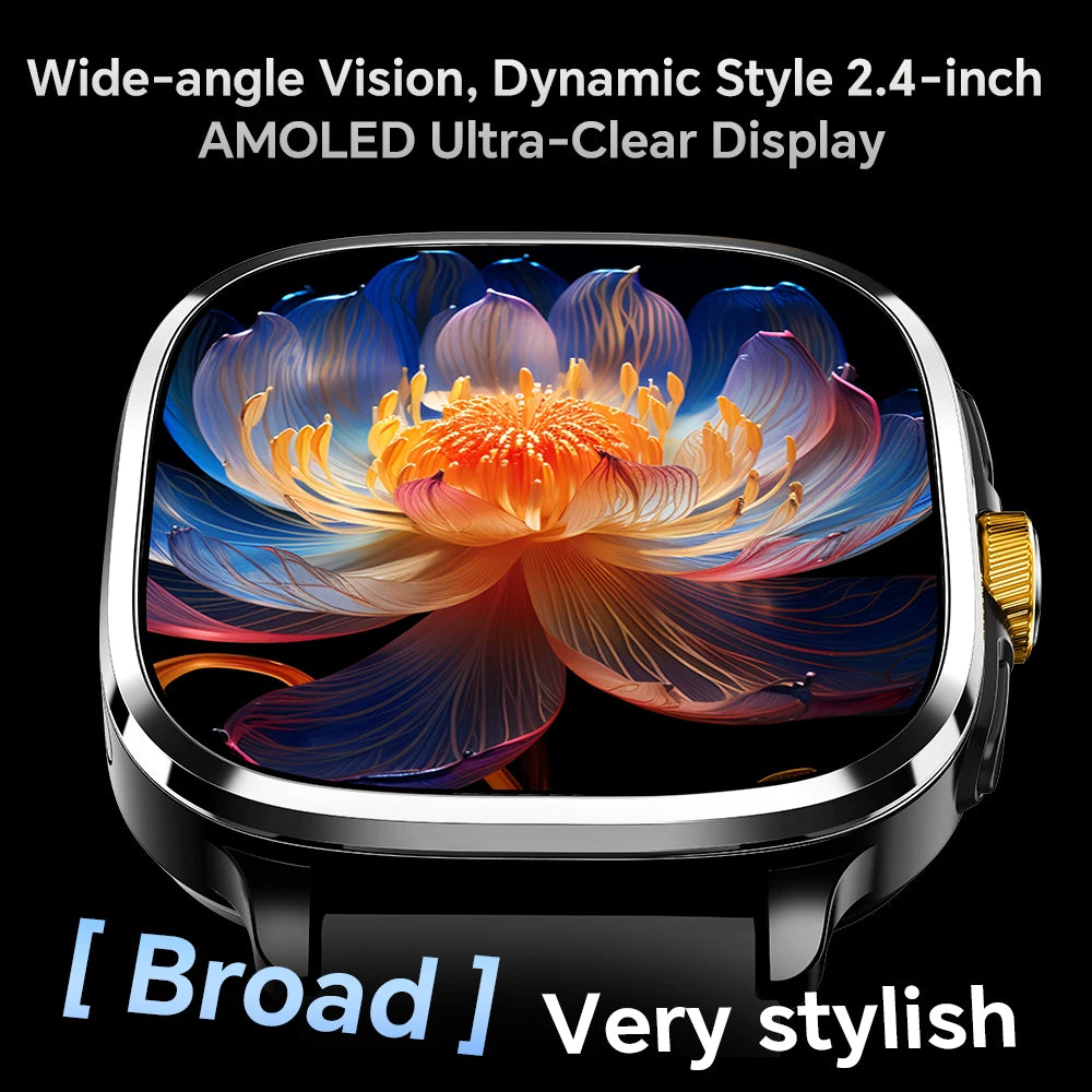 Android 13.0 Smartwatch 5G Full Netcom Smart Watch With 190° Rotary Camera GPS Position WIFI NFC 2100mAH Battery 2.4inch Amoled