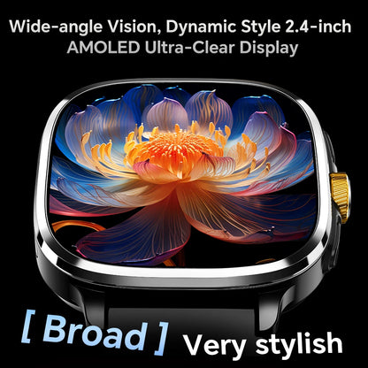 Android 13.0 Smartwatch 5G Full Netcom Smart Watch With 190° Rotary Camera GPS Position WIFI NFC 2100mAH Battery 2.4inch Amoled