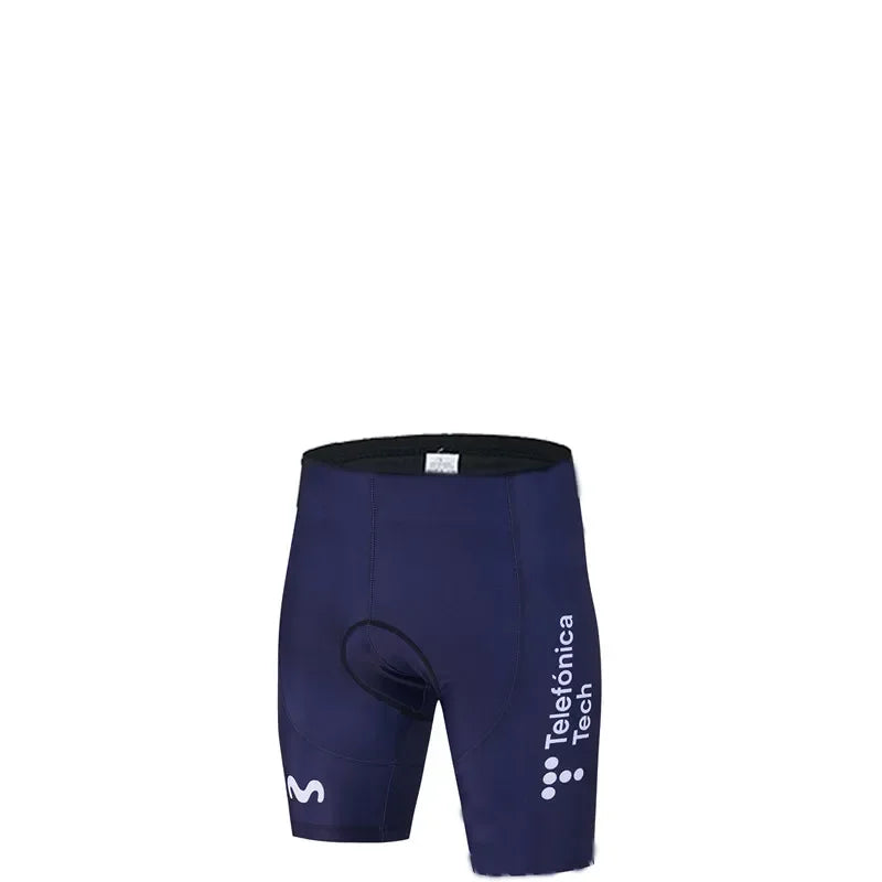 Movistar Pro Team Summer Cycling Jersey Suit Men&
