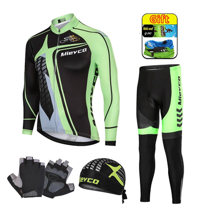 Pro Team Cycling Clothing Kit for Men, Racing Road Bike Clothes, MTB Uniform, Complete Bicycle Outfit, Skinsuit, 2025