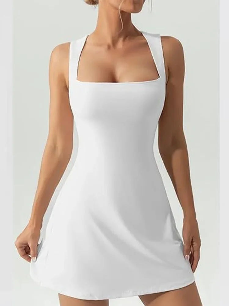 2025 New Fashion Sexy Slim Fit Party Strap Dress Summer Y2k Solid Color Mini Slip Dress Elegant Sleeveless Evening Dresses