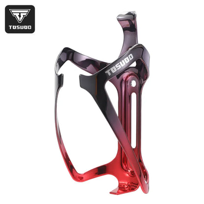 TOSUOD Bicycle bottle cage aluminum alloy cycling gradient colorful bracket cycling equipment road bike cup holder