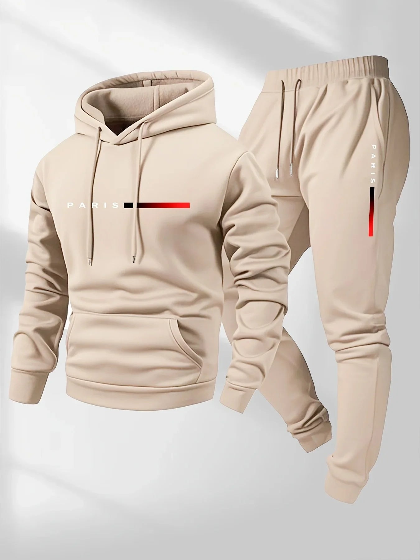 Printed sportswear set (men&