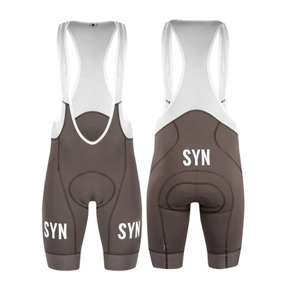Black red brown SYN unisex bib cycling shorts for road cycling Shorts Shockproof and breathable seat Pad Men Cycling Bib shorts