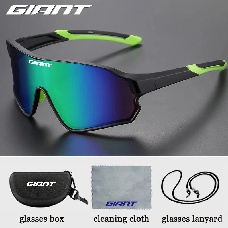 GIANT Cycling Glasses UV400 Anti Fog REVO Lenses HD Clarity MTB/Road Bike sunglasses  men and women