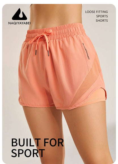 Women Sportswear Yoga shorts  Bottoms Running Shorts Gym Fitness Activewear Workout Gym Wear Ropa Deportiva Mujer