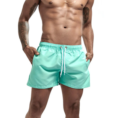 Men Swimming Beach Wear Shorts Board Mens Swimwear Boarding Board  GYM Running Pants Swimsuit Swim suit Short  Homme Zwem