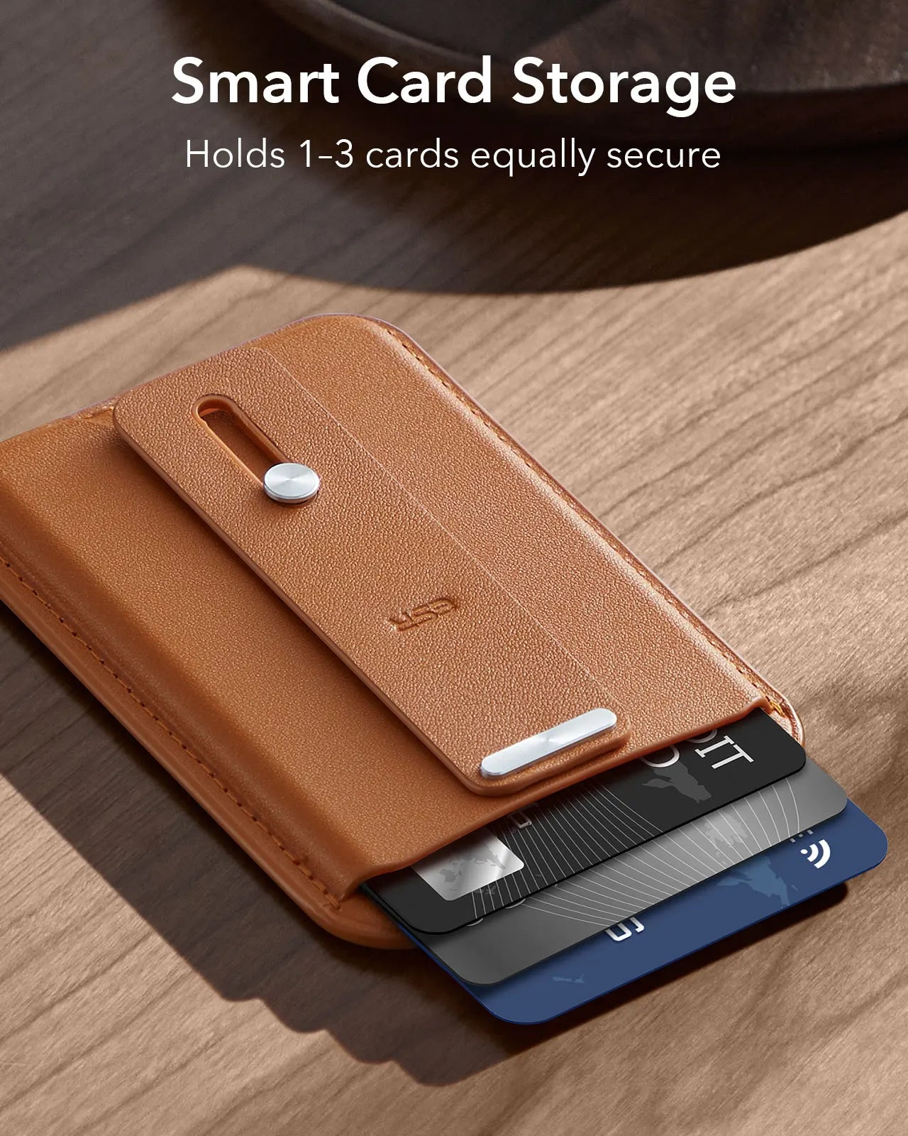 ESR for MagSafe Wallet with Find My Functionality 5 Cards Holder Strong Magnetic Wallet for iPhone 16/15/14/13/12 Series