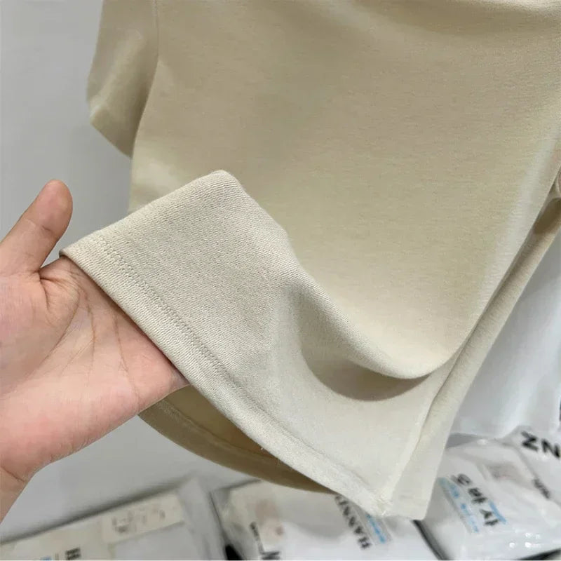 Womens Long Sleeve Off Shoulder T Shirts 2026 Tight Knit Sexy Slim Fitted Casual Women&