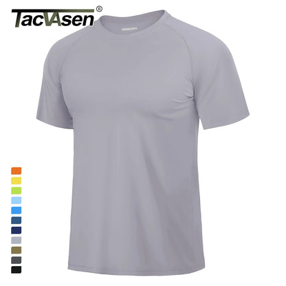 TACVASEN UPF 80+ Sun Protection T-shirts Men&