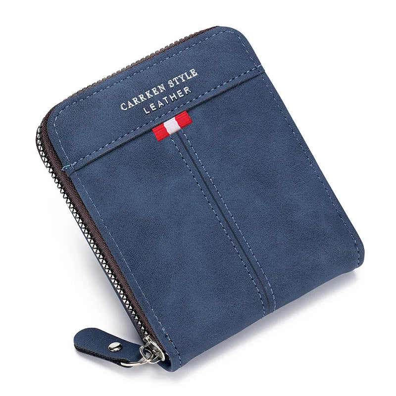 PU leather stitching men&