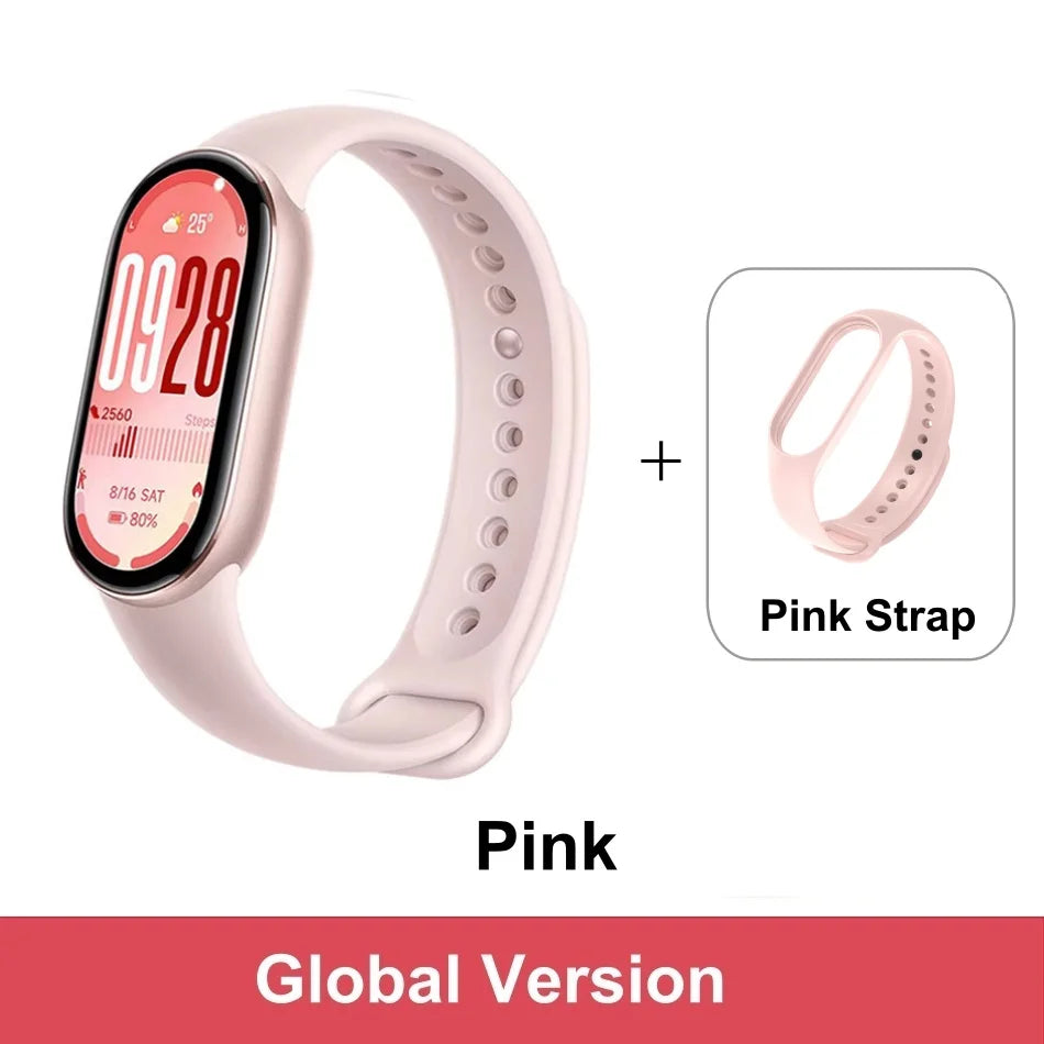 Global Version Xiaomi Smart Band 10 150+ Sports Modes Sleep Monitoring 1.72" AMOLED Display 21-day Battery Mi Wrist Sport Watch