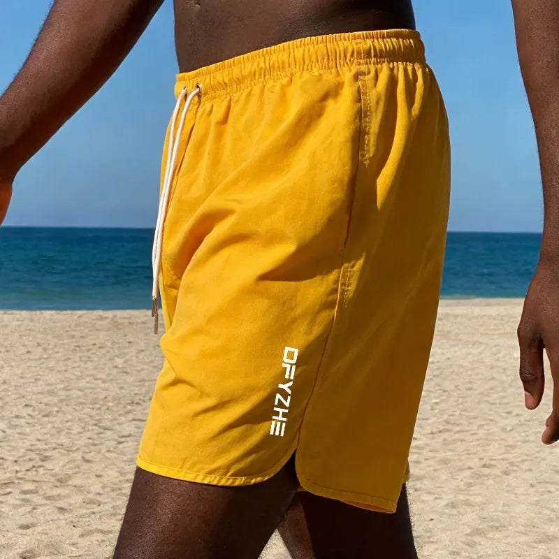 Extremely simple beach men&