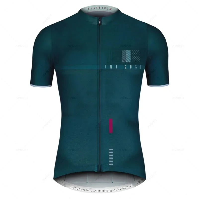 Spain Team Bicycle Wear MTB Cycling Clothing Bike Uniform Short Sleeve Cycle Shirt Racing Cycling Jersey Ropa Ciclismo Hombre