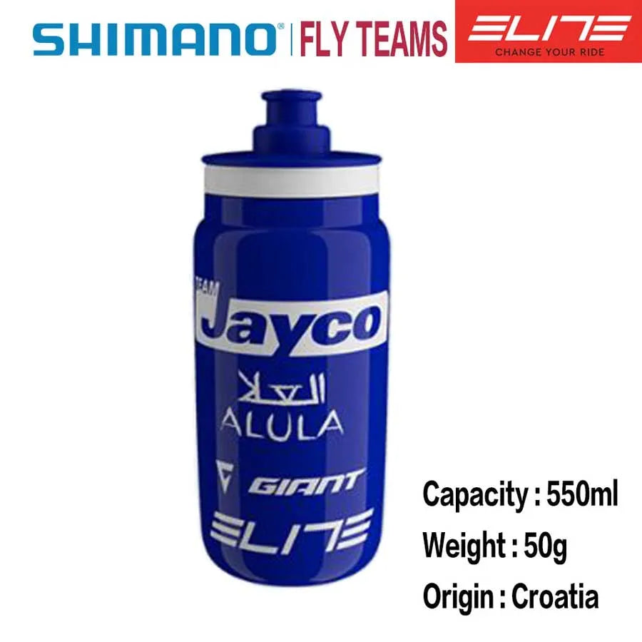 Elite FLY TEAMS COCO-COLA Cycling Water Bottle 550ML 750ML Road Mountain Bike Kettle