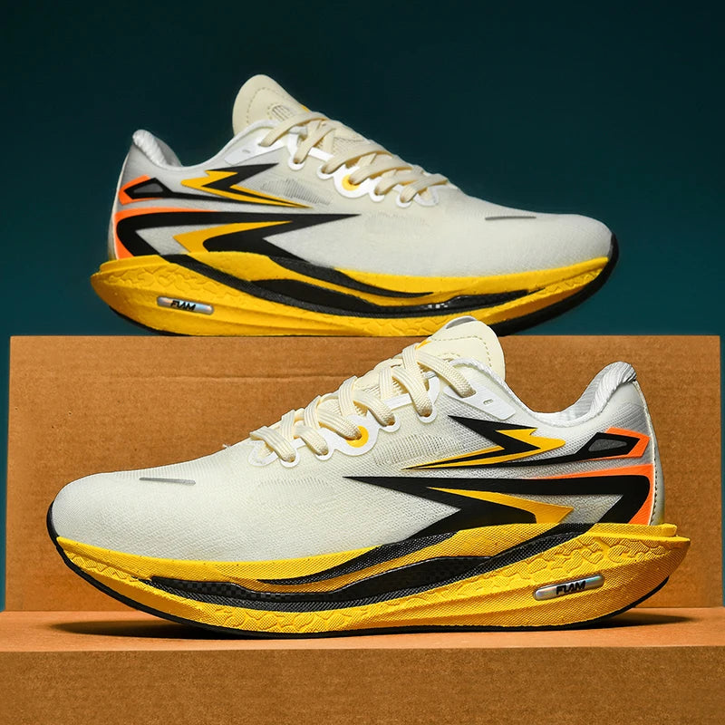 New Running Shoes Men Casual Carbon Board Marathon Sports Breathable Lightweight Women&
