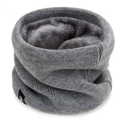 Knitted Neck Warmer Sports Scarf Fashion Soft Women Men Face Cover Winter Skating Running Hiking Scarves Thick Cold-proof Collar