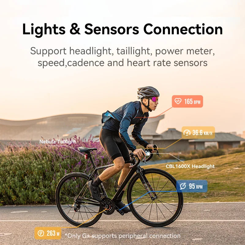 XOSS New G3 Gen3 GPS Cycling Computer Speedometer Bluetooth Tracker Waterproof Road Bicycle Cadence Speed Bicycle Odometer