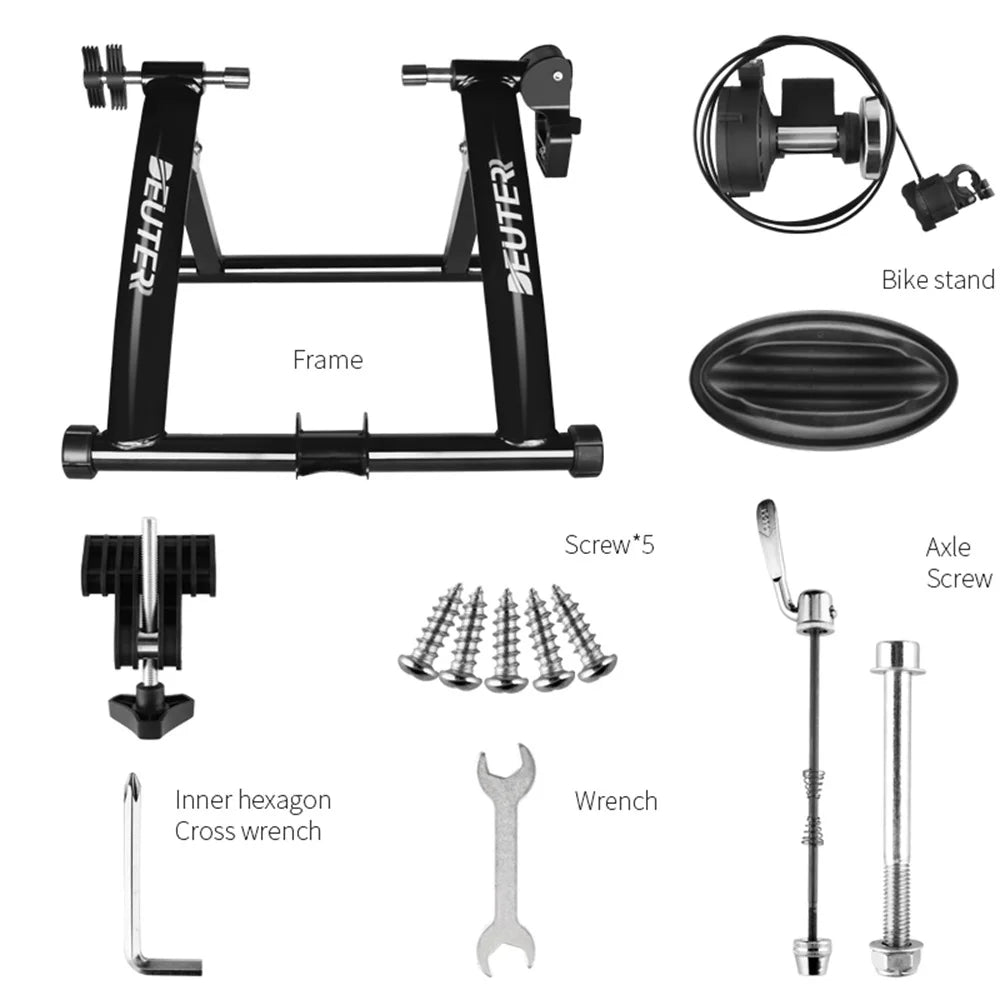 Cycling Sports Indoor Exercise Home Training 26-29" 6 Speed Magnetic Resistances Bicycle Trainer Rollers Bike Trainer Fitness MT