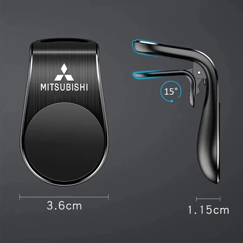 Car Mobile Metal Magnetic Car Phone Holder Accessories For Mitsubishi Star Mirage Jinxuan Galant Attrage Xpander Mirage Montero