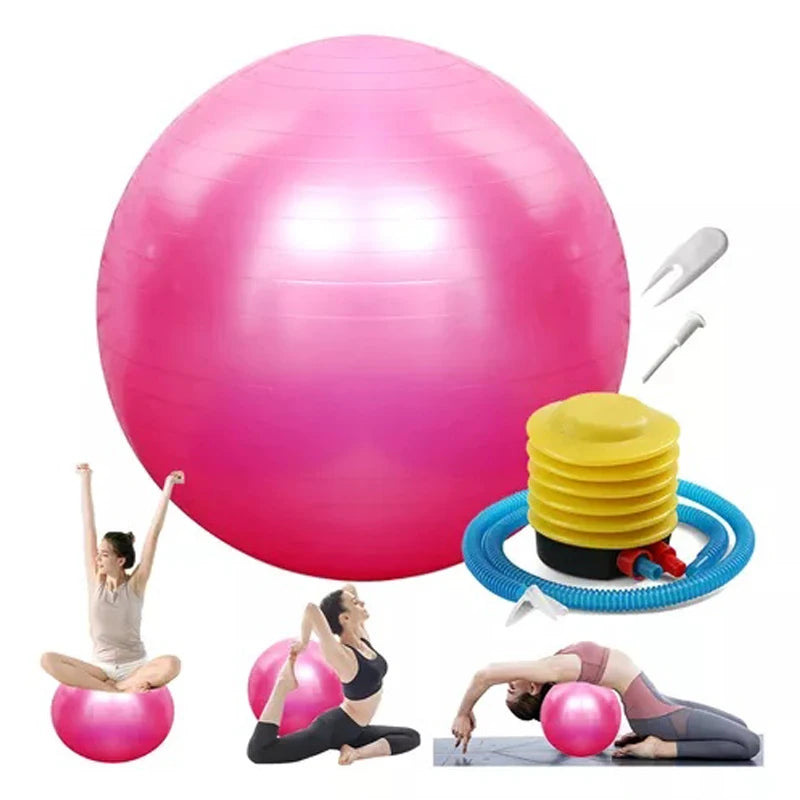 65/75/85cm Balance Ball Yoga &amp; Pilates Accessories Home Fitness Equipment Pregnant Women Rehabilitation Exercise Yoga Ball Gym