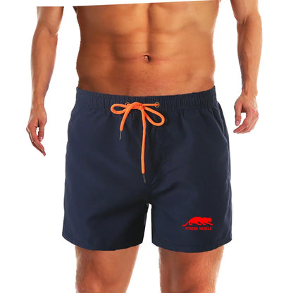 Mens Sexy Swimsuit Shorts Swimwear Men Briefs Swimming Quick Dry Beach Shorts Swim Trunks Sports Surf Board Shorts With Lining