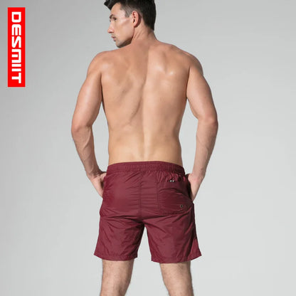 Desmiit Swimwear Man Swimmming Shorts Quick Dry Mens Beach Board Shorts Surfing Boardshorts Sea Man Gym Sport Wear Swim Trunks