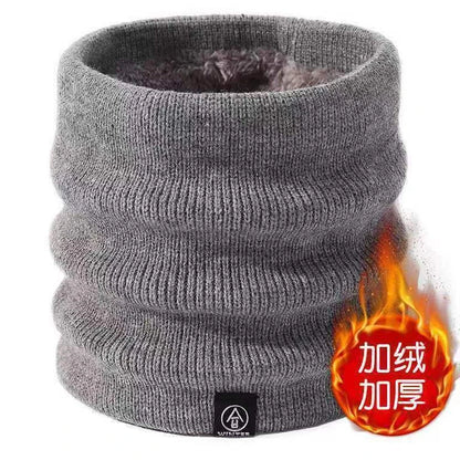 Knitted Neck Warmer Sports Scarf Fashion Soft Women Men Face Cover Winter Skating Running Hiking Scarves Thick Cold-proof Collar