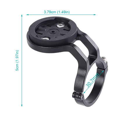 Aluminium Alloy Double-sided Bike Computer Mount MTB Road Bike Code Meter Fixing Base For Garmin/Wahoo/Bryton/XOSS/IGPSPORT