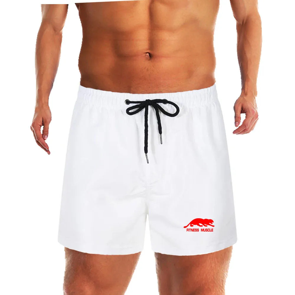 Mens Sexy Swimsuit Shorts Swimwear Men Briefs Swimming Quick Dry Beach Shorts Swim Trunks Sports Surf Board Shorts With Lining