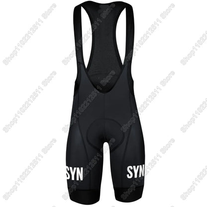SYN Team 2026 Cycling Jersey Short Sleeve Men Summer Cycling Clothing Road Bike Shirt Bicycle Tops MTB Wear Uniform Maillot