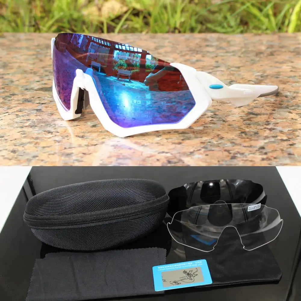 Polarized Cycling Sunglasses Sport Road MTB Mountain Bike Glasses Men Women Bicycle Eyewear Goggles Sun Protection