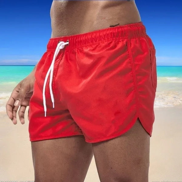 Swimsuits Man 2025 Summer Beach Shorts Mesh Lined Swimwear Board Shorts Male Men&
