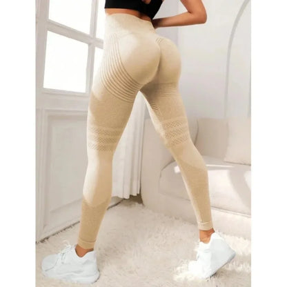 High Waisted 3D Butt Lifting Tummy Control Leggings Anti Cellulite Training Legging for Gym Workout