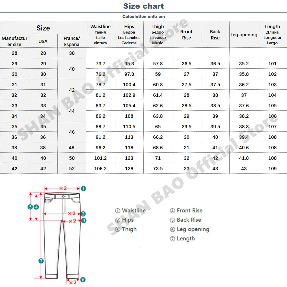 SHAN BAO 2022 autumn spring fitted straight stretch denim jeans classic style badge youth men&