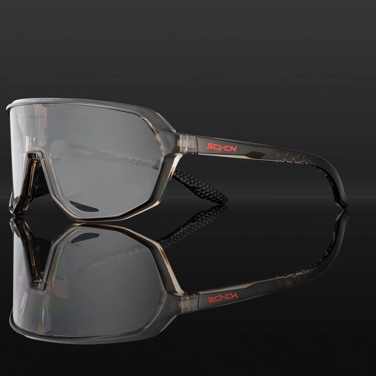 SCVCN Photochromic Cycling Sunglasses Cycling Glasses UV400 Bicycle Eyewear Sports MTB Outdoor Bike Goggles Sunglasses Eyepieces