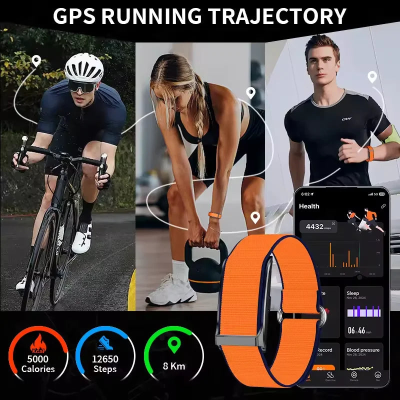 No Screen Smart Watch Men 2025 New Smart Band Women Heart Rate Sleep Smartwatch Waterproof Bracelet Sport Fitness Tracker