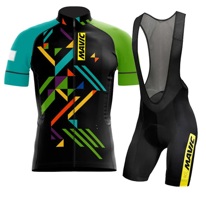 RCC MAVIC Pro Team Cycling Jersey Set Cycling Clothing Summer Road Bike Shirts Suit Bicycle Bib Shorts MTB Ropa Ciclismo Maillot