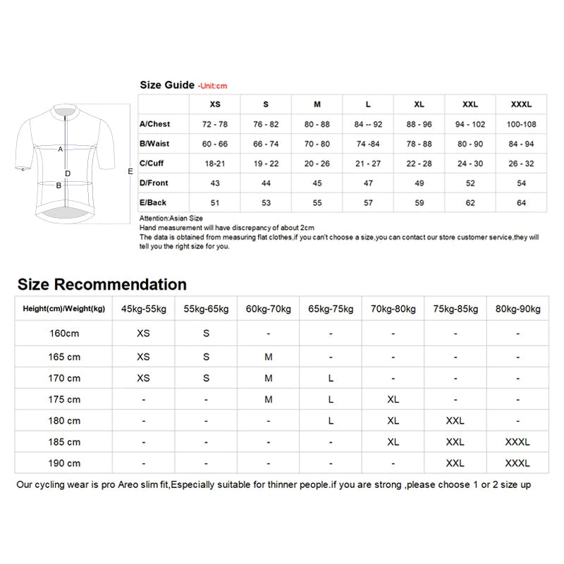 AOGDA Lightweight Aero Cycling Clothing Men,Comfortable Racing Bike Jersey,Pro Team Slim Fit Short Sleeve Cycling Jersey