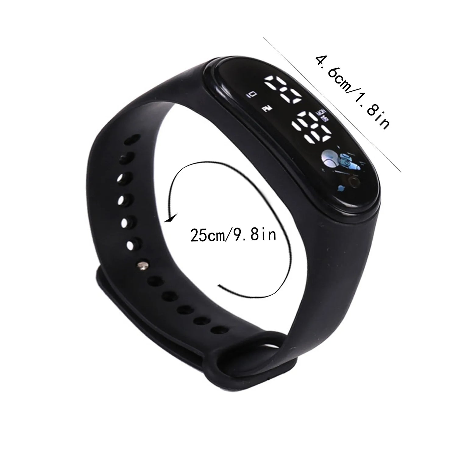 Kawaii Smart Watch For Kids Fashion Outdoor Waterproof Sports Kids&