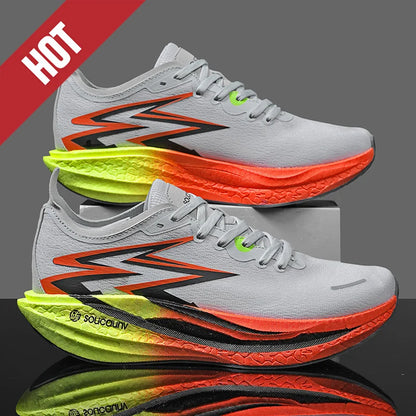NEW Running Shoes Carbon Board Marathon Men Sports Breathable Lightweight Women&