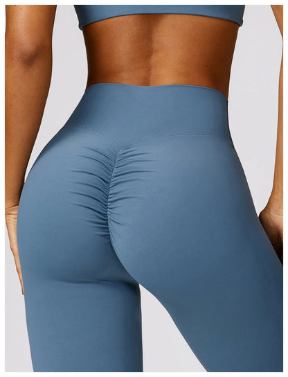 Women Leggings For Fitness High Waist Long Pants Gym Yoga Pants Women Hip Workout Push Up Scrunch Butt Tights Women Clothing