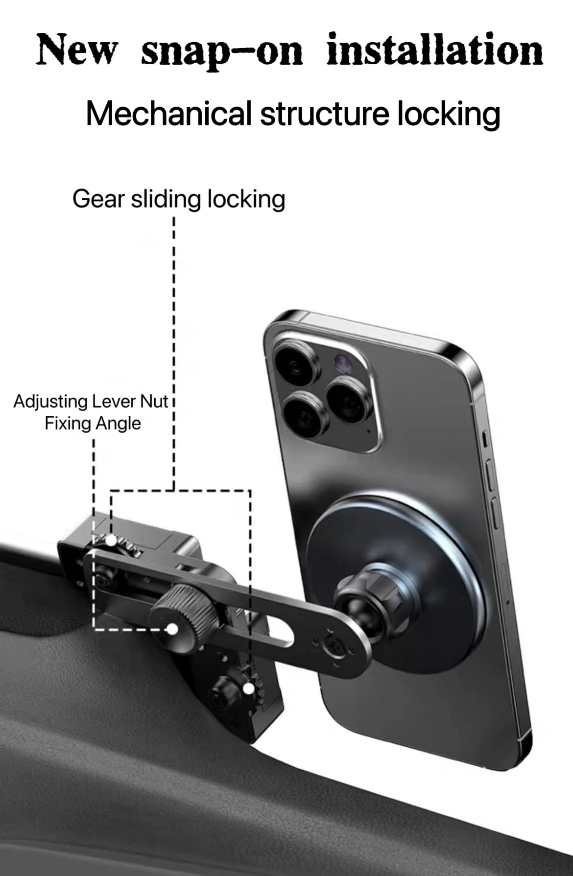 Universal Car Phone Holder for BYD Dolphin Qin plus Tang DMI ATTO3 up Han EV Song pro Destroyer Screen Special Vehicle Mount