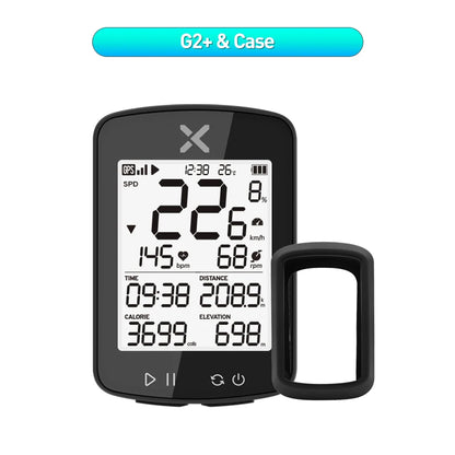 XOSS G2+ GPS Cycling Computer G Plus Bicycle Odometer G+ Gen.2 Wireless Speedometer Bluetooth Tracker Waterproof Road Bike MTB
