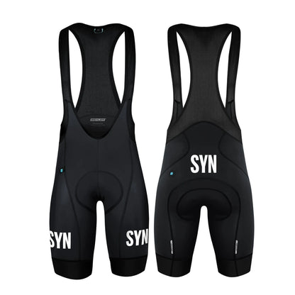 Black red brown SYN unisex bib cycling shorts for road cycling Shorts Shockproof and breathable seat Pad Men Cycling Bib shorts
