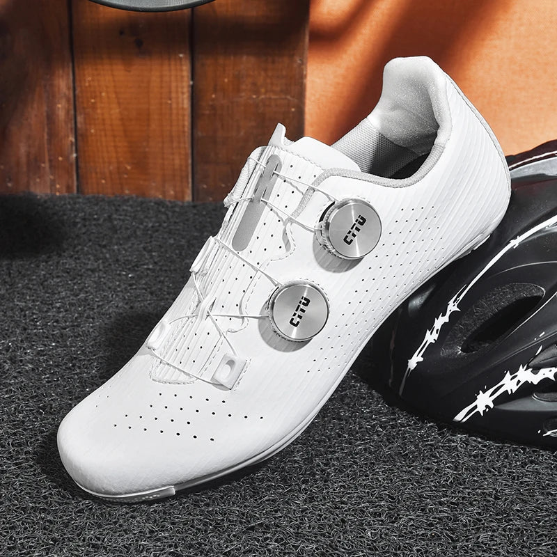Road Cycling Shoes Speed Cycling racing Sneaker Men Cleats Shoes Self-Locking Cycling Flat Pedal Shoes Man Bike Outdoor Footwear