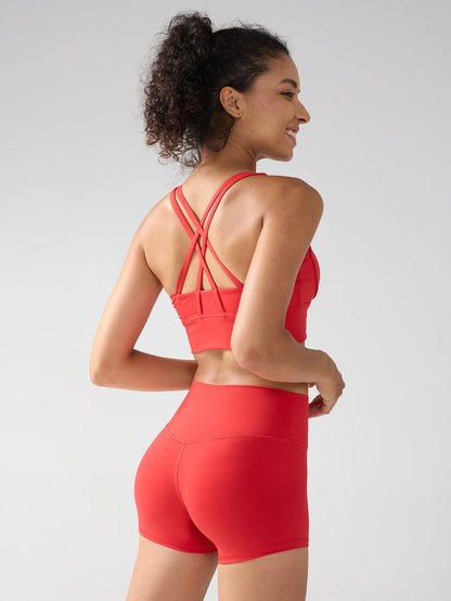 Workout Sportswear 2PCS Piece Female Women Active Wear Sports Tank Top Women Gym Workout Leggings Booty Bum Leggings