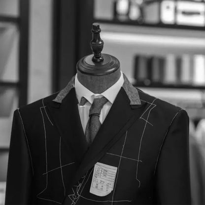 Mens Suits 1 Pieces Fashion Solid Double Breasted Men Wedding Prom Dress Male Blazer Only Slim Fit Suits Tuxedo